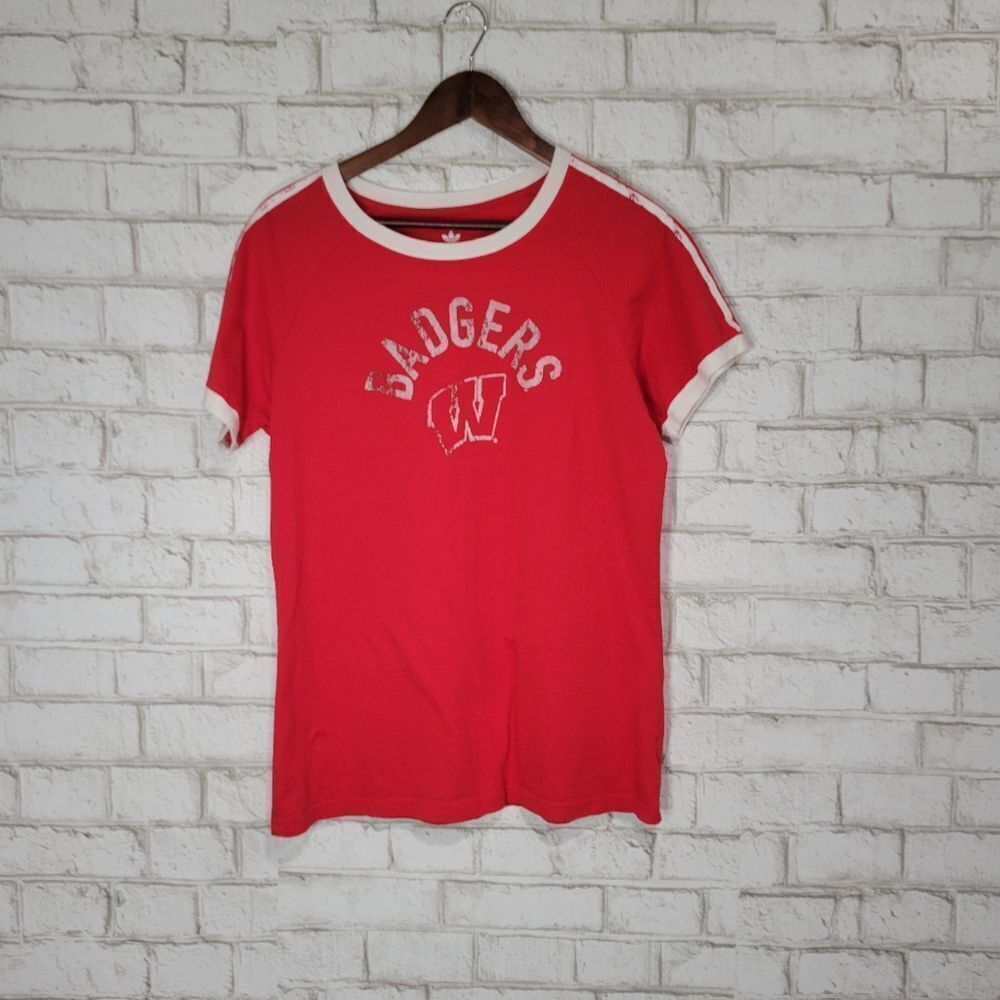 Adidas WI‎ Badgers graphic tee